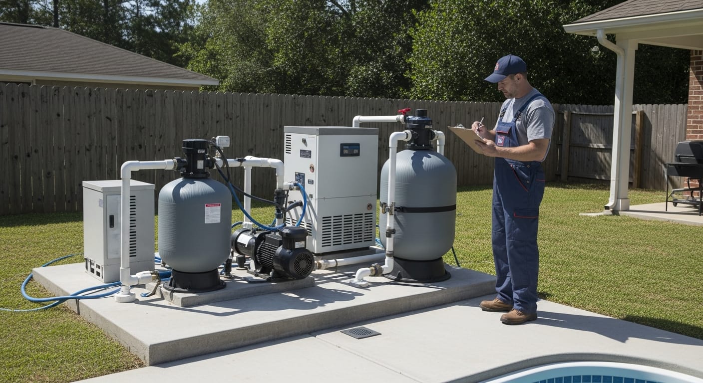 Common Pool Equipment Problems and When to Call a Pro